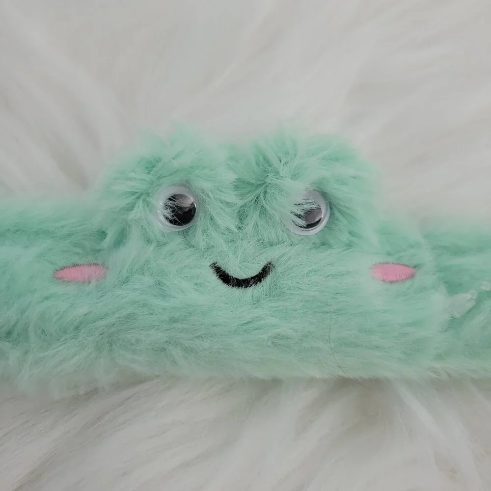 Claire's Plush Slap Bracelet Set